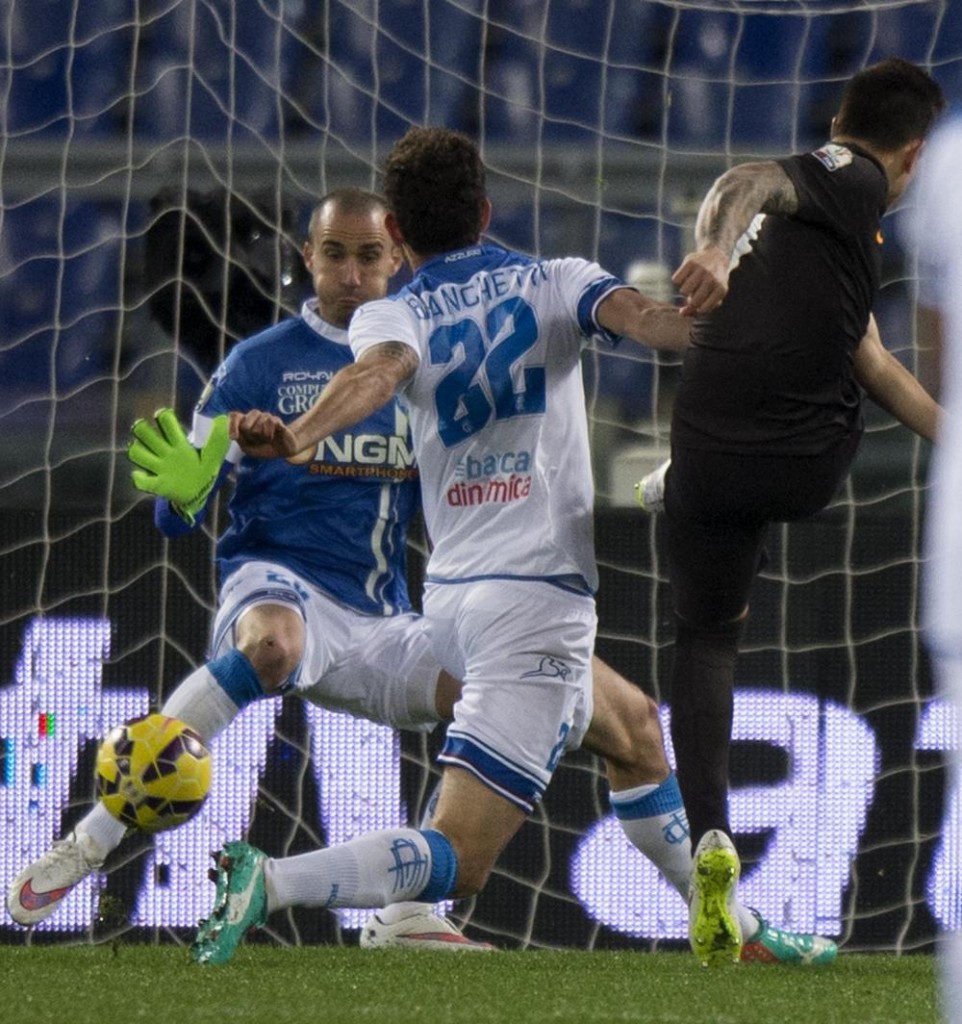 Soccer: Italy Cup; Roma-Empoli