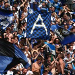 CALCIO: ATALANTA IN A, FESTA IN CAMPO CON PRESIDENTE