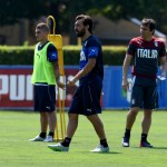 Italy Training Session And Press Conference