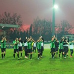Pordenone Calcio esultanza fine gara