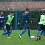 Lovisa azzurro (a sx, con la casacca) - foto Luca Fanfani