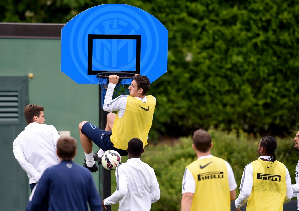 FC Internazionale Training Session And Press Conference