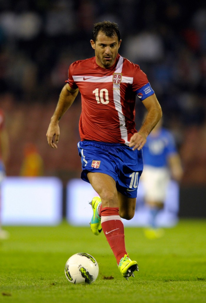 Serbia v Italy - EURO 2012 Qualifier