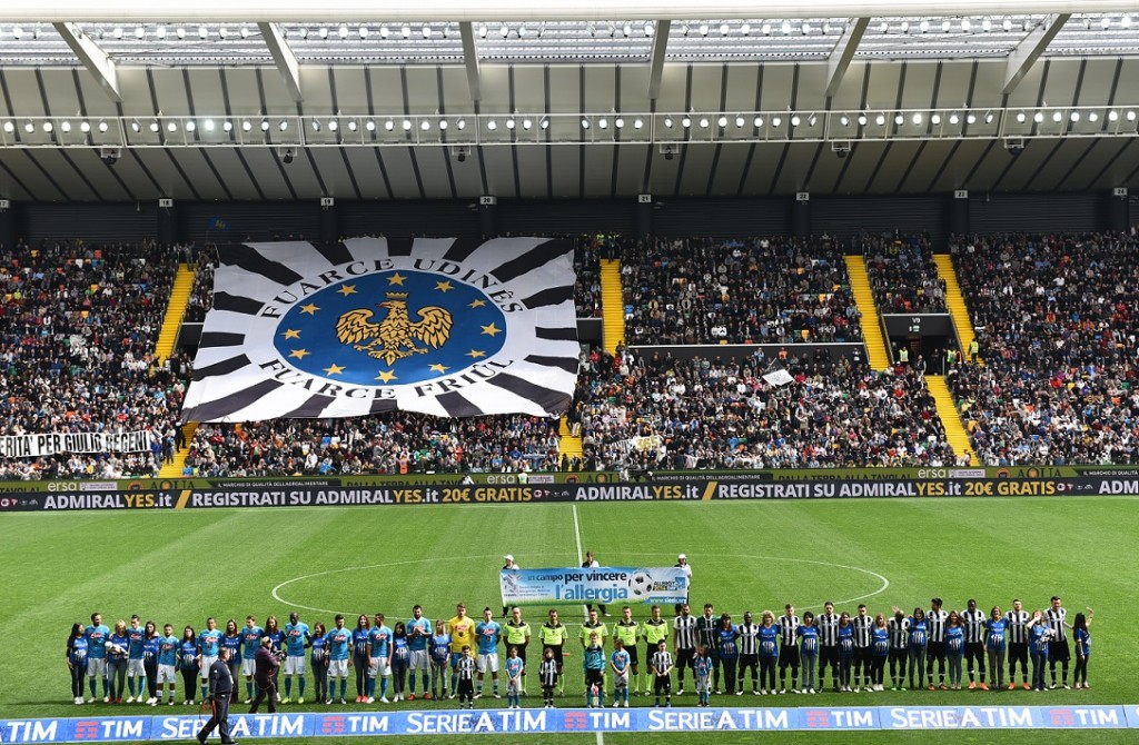 schieramento in campo
