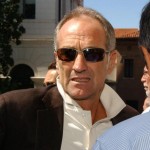 09/08/11 Treviso. Funerale Andrea Pinarello, volti noti: Francesco Guidolin. © Paolo Balanza