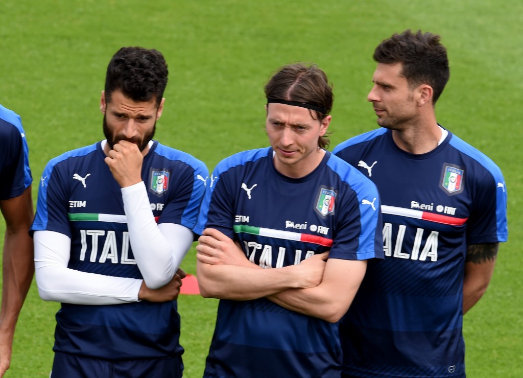 Italy Training Session And Press Conference