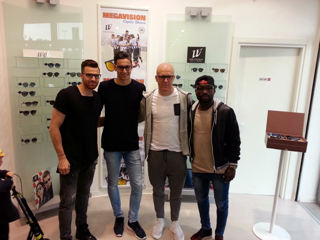 Udinese Heurtaux Meret Hallfredsson Armero Megavision