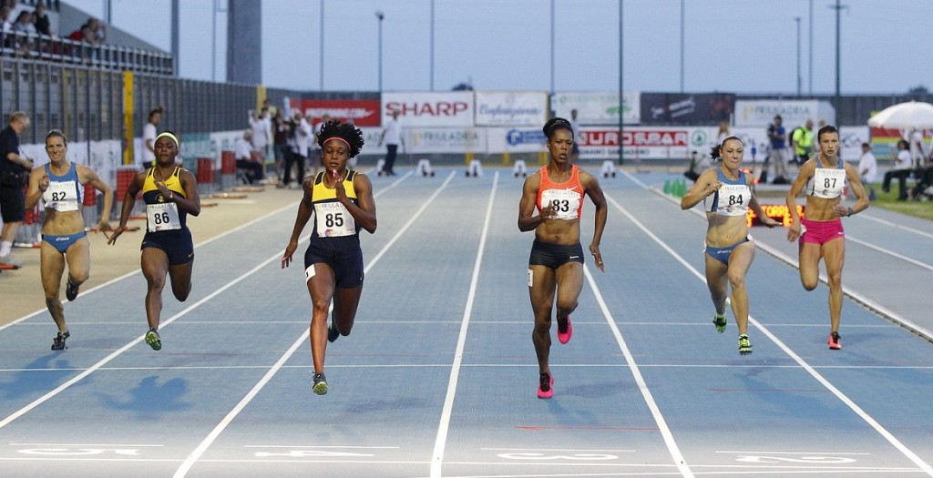 26 Meeting Sport Solidarieta - Elaine Thom pson (85) oro 100m e record del meeting