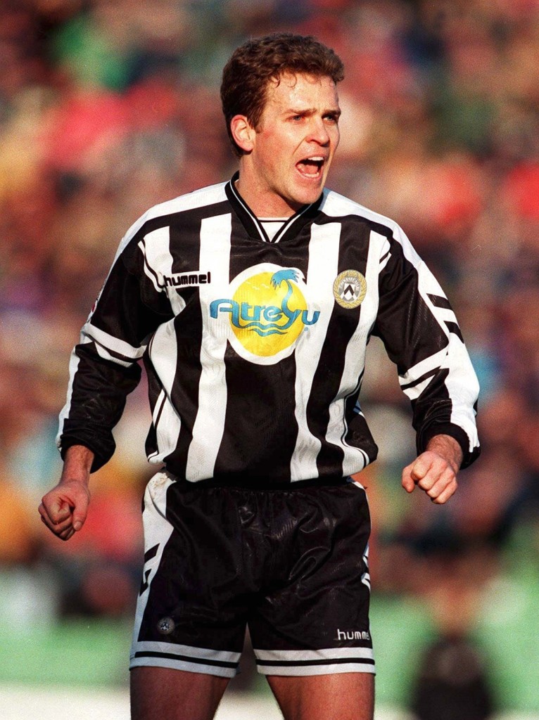 FUSSBALL: ITALIENISCHE LIGA 97/98 UDINESE 25.01.98
