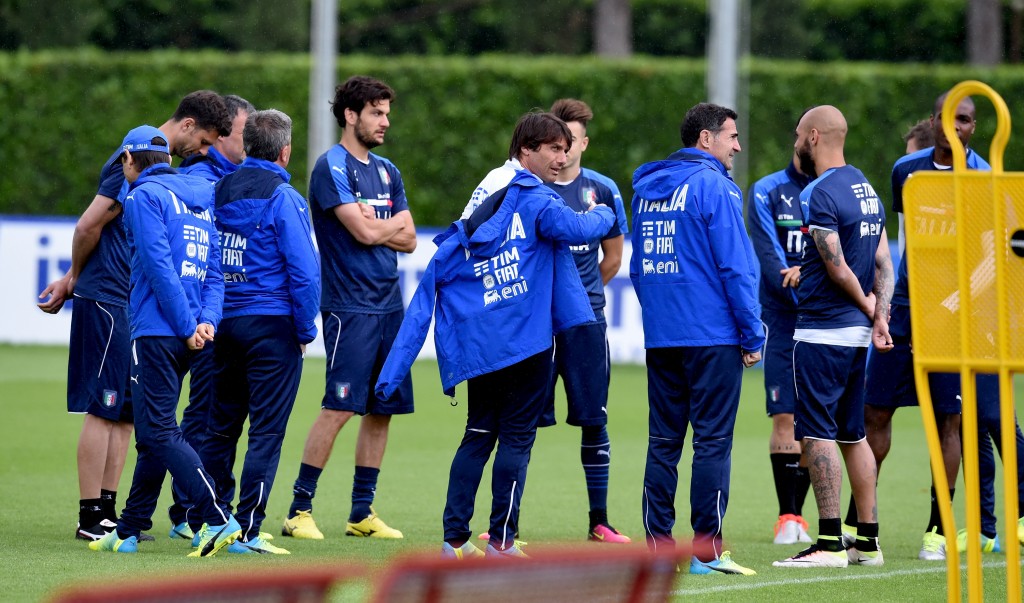 Italy Training Session And Press Conference