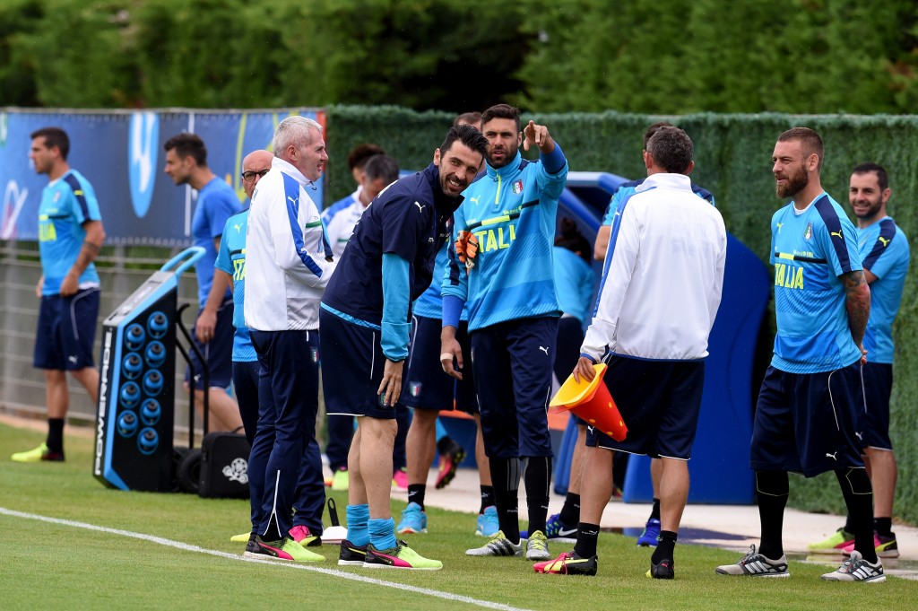 Italy Training Session