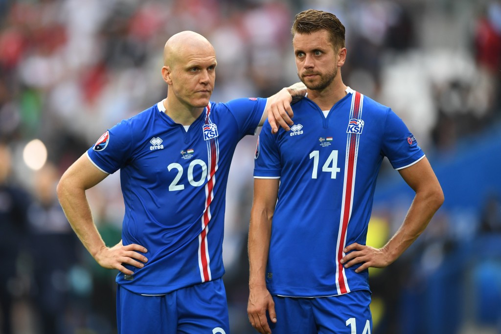 HALLFREDSSON Iceland v Hungary - Group F: UEFA Euro 2016