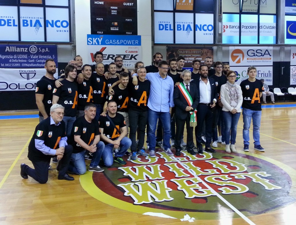 Gsa Udine Festa promozione Benedetti