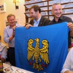 La bandiera del Friuli a Lardo