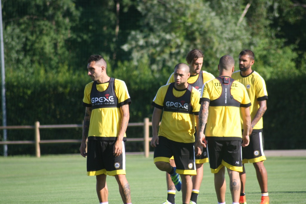 Udinese Lodi Iniguez allenamento