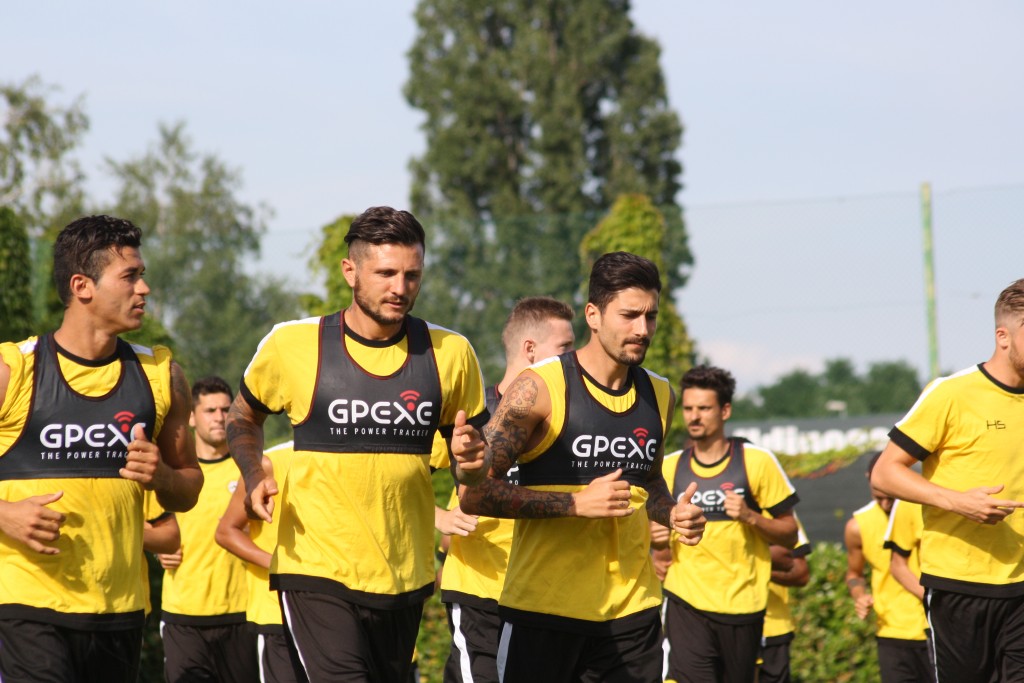 Udinese Harbaoui Thereau Kone allenamento