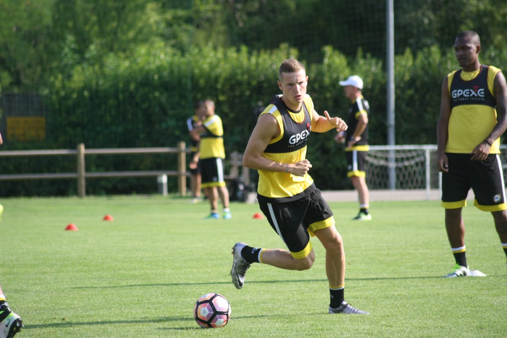 Udinese Jankto allenamento