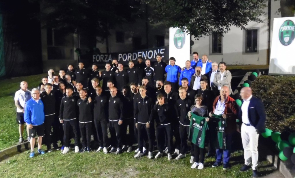 Pordenone presentazione squadra