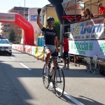 Arrivo medio fondo Alessandro Bianchin