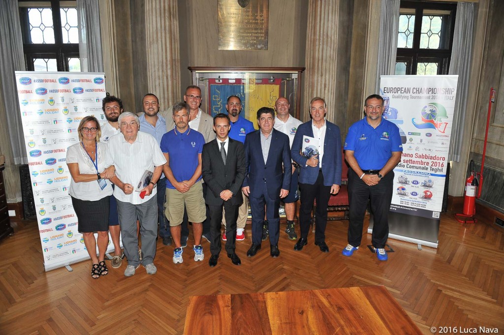 01.09.2016 - Football Americano - IFAF - CONFERENZA STAMPA di pr