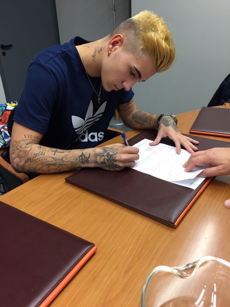 Udinese Nico Ruscio Garmendia firma contratto