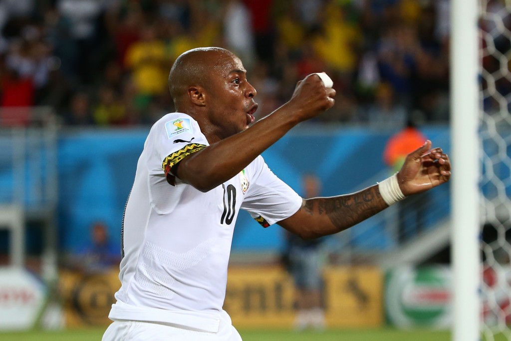 AYEW Ghana v USA: Group G - 2014 FIFA World Cup Brazil