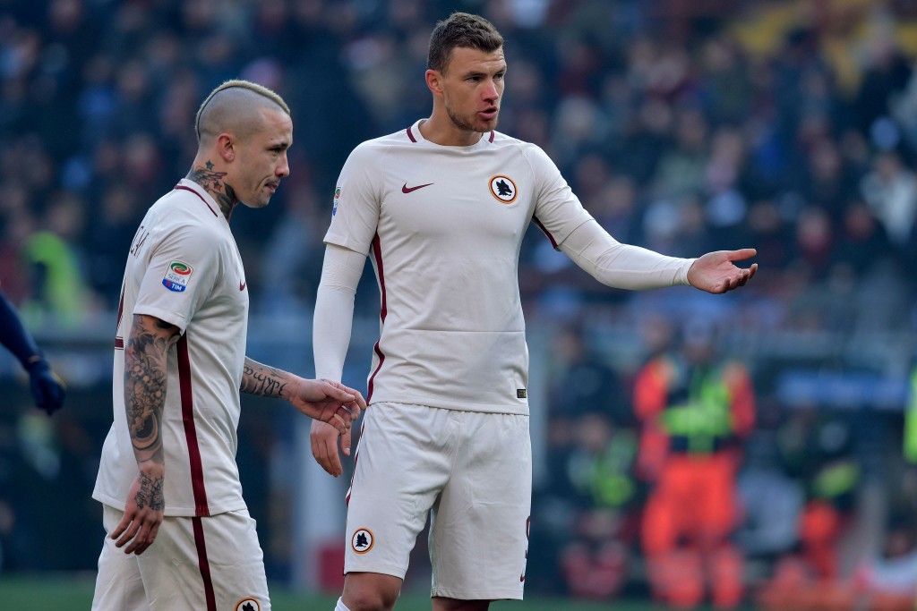 DZEKO Genoa CFC v AS Roma - Serie A