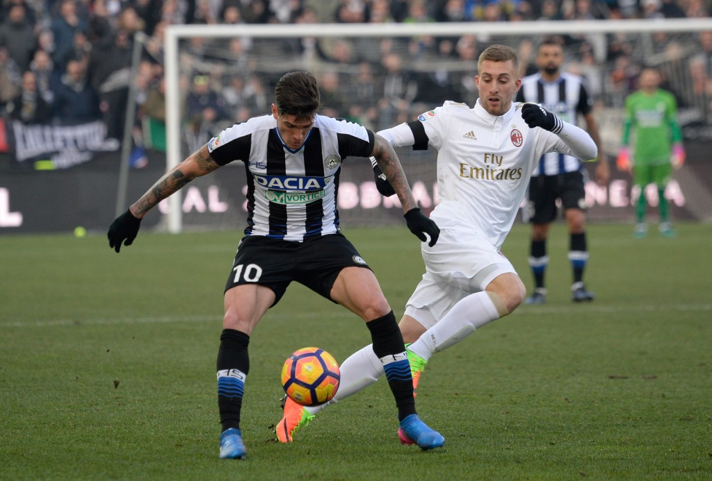 DE PAUL Udinese Calcio v AC Milan - Serie A