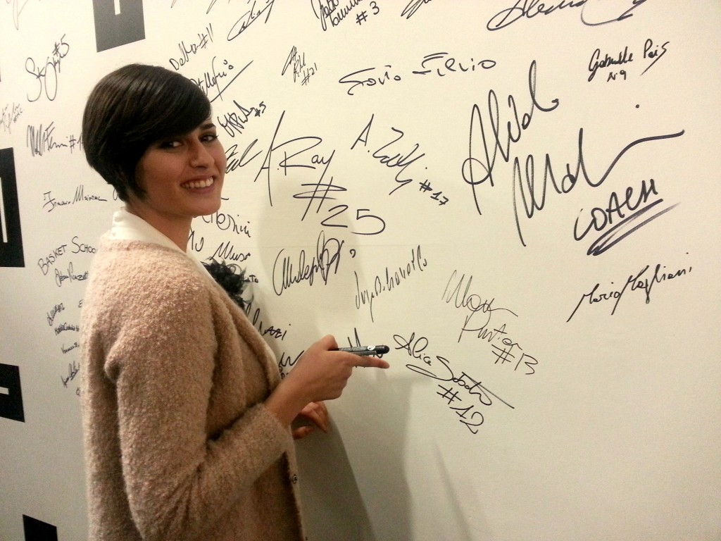 Miss Italia 2015 Alice Sabatini Basketball House