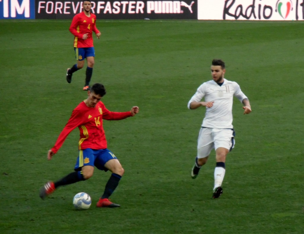 Nazionale U19 Italia Spagna Tumminello