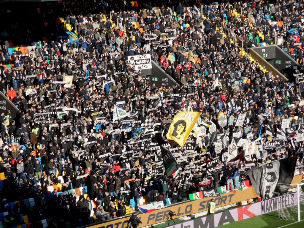 Udinese Inter curva nord