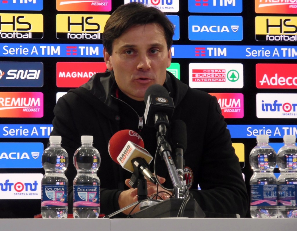Udinese Milan Vincenzo Montella