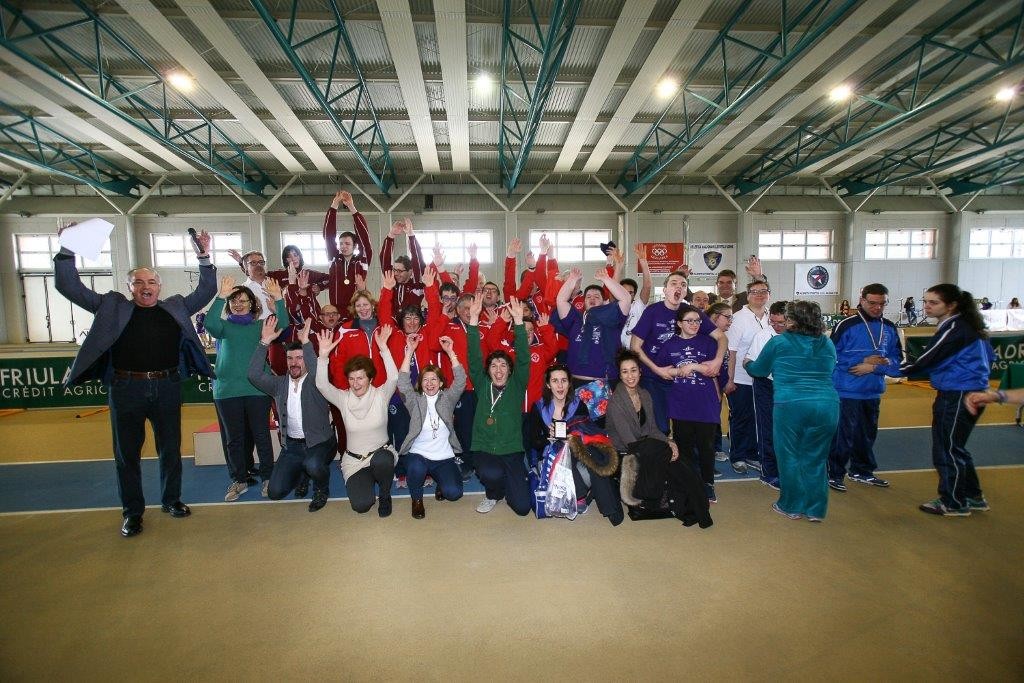 10° Meeting Indoor - premiazioni	 disabili