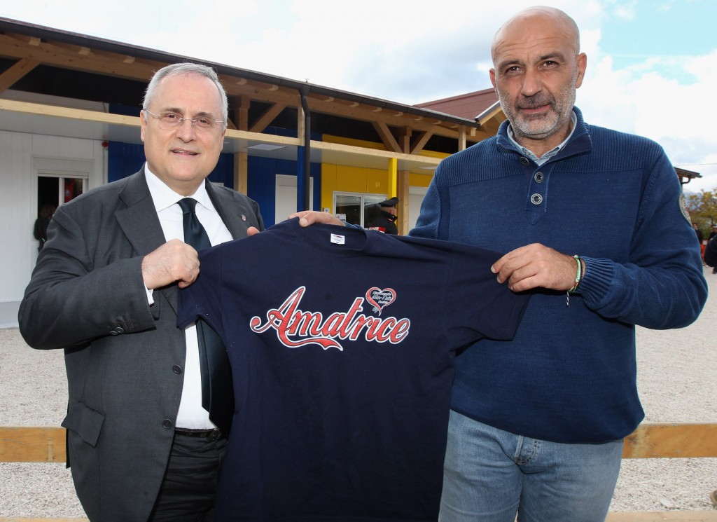 LOTITO PIROZZI SS Lazio Official Team Photo