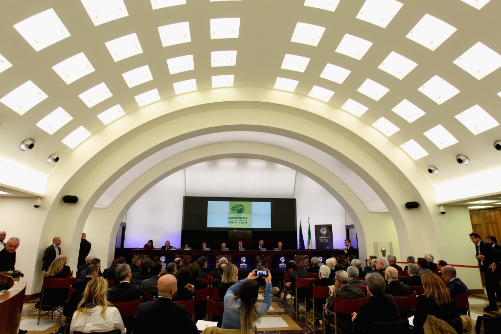 EURO UNDER 21 ROMA Italian Football Federation Press Conference