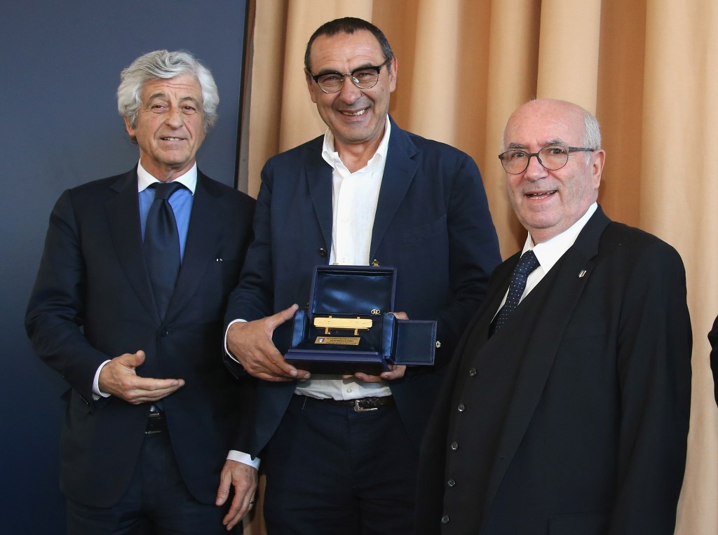 Italian Football Federation 'Panchine D'Oro E D'Argento' Prize