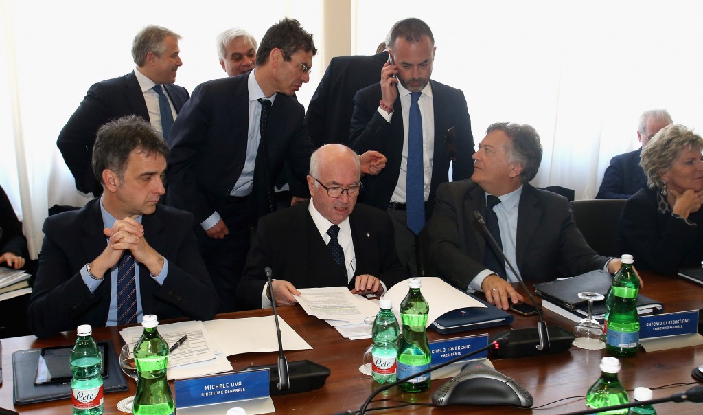 TAVECCHIO Italian Football Federation Federal Council Meeting