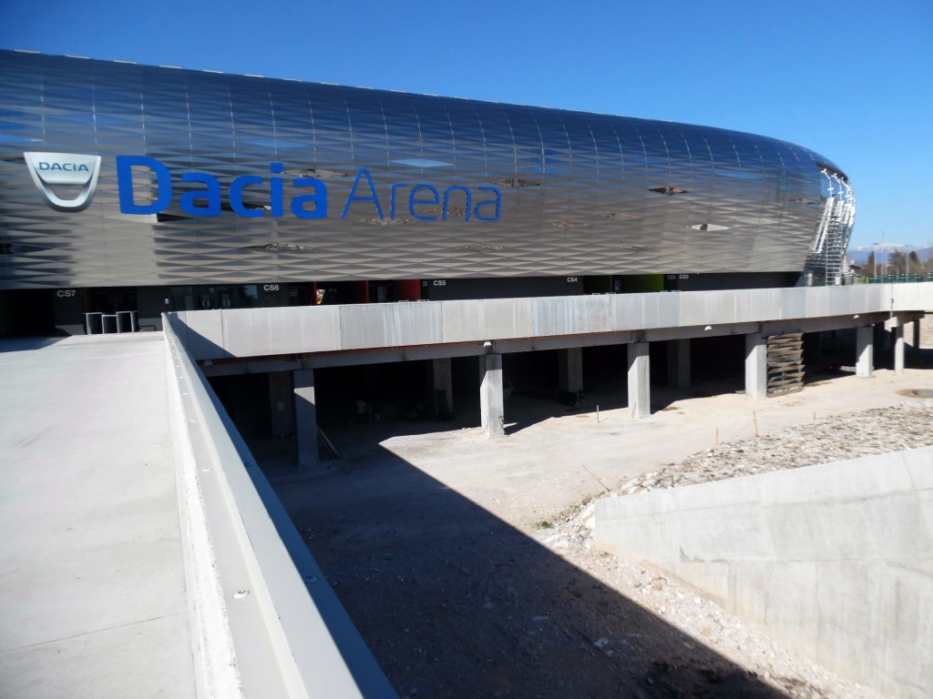 Stadio Friuli Dacia Arena curva sud 2