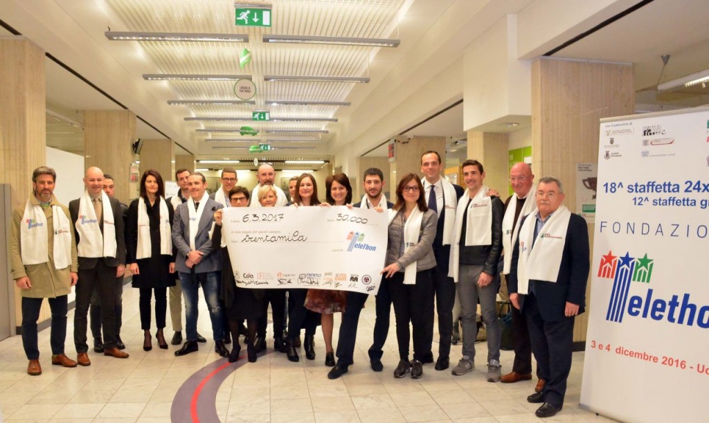 Telethon 2016 assegno ricerca