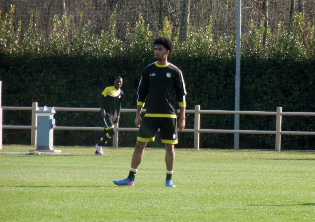 Udinese Ewandro allenamento Bruseschi