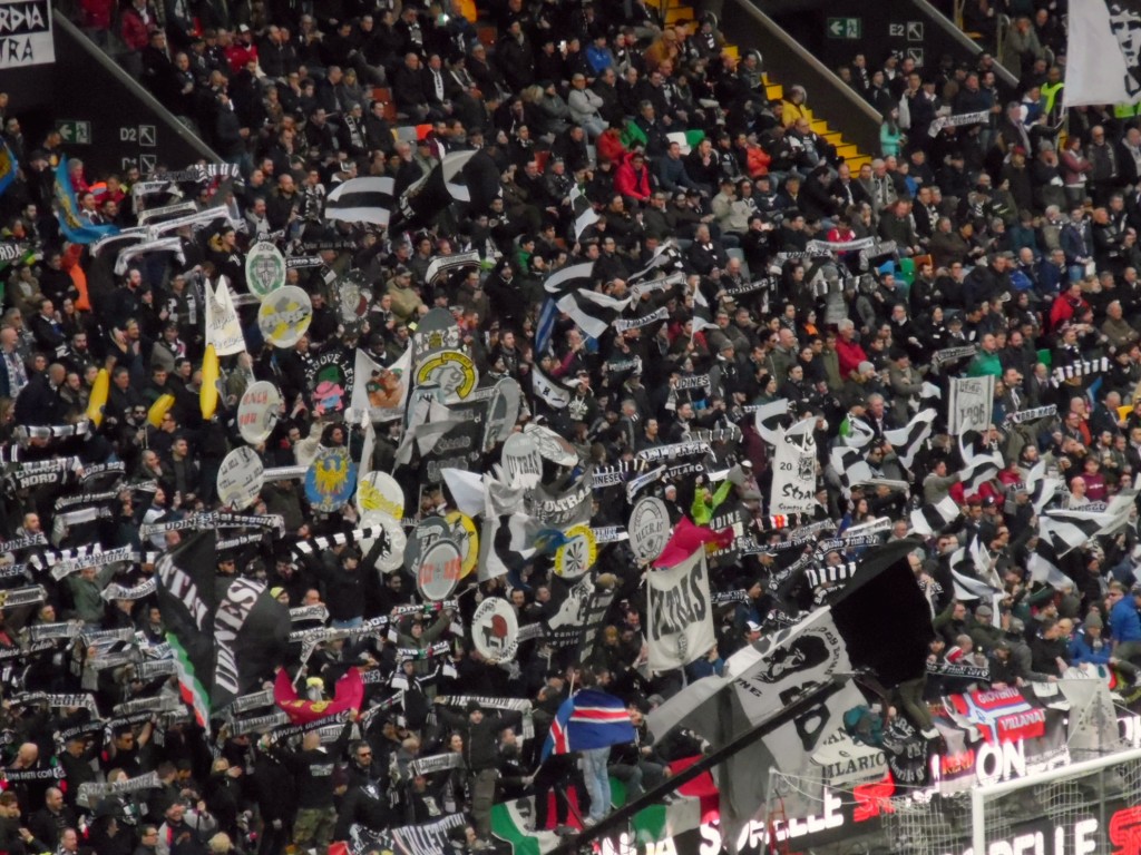 Udinese Juventus Curva Nord tifosi 1
