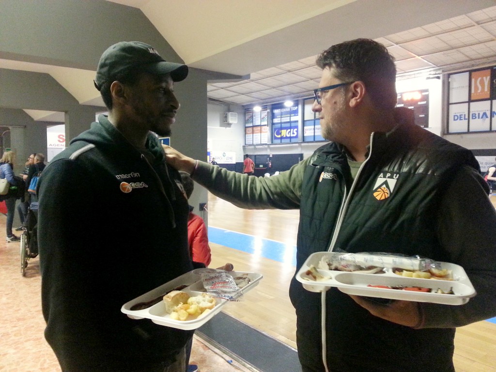 Gsa Udine festa Settore D Okoye Micalich