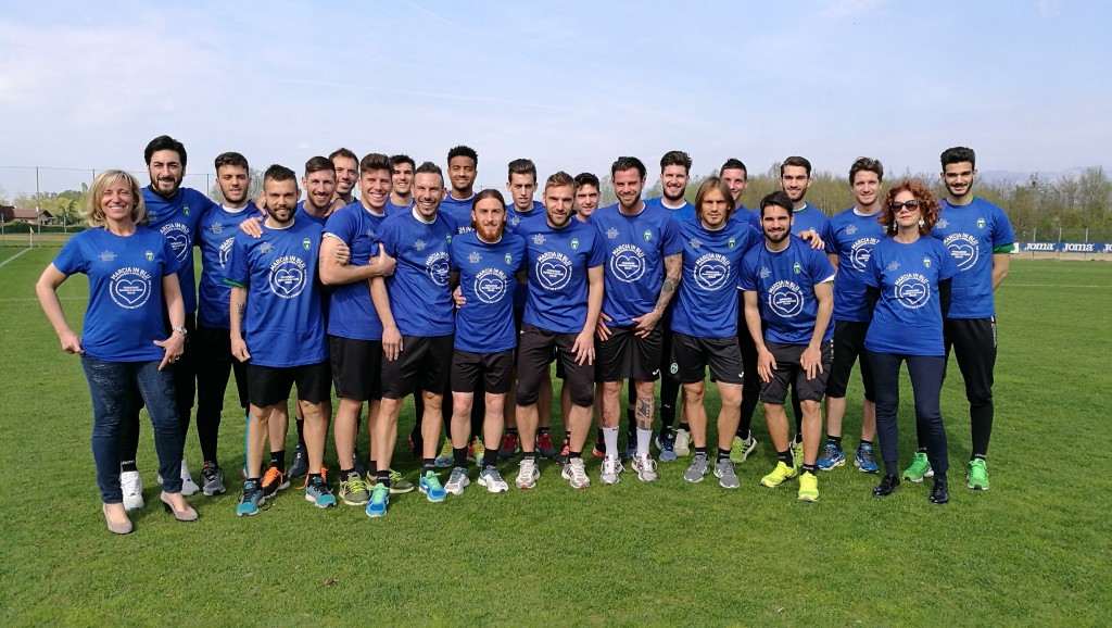 Pordenone Calcio Marcia in Blu