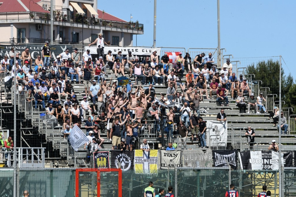 Crotone Udinese tifosi ospiti 8