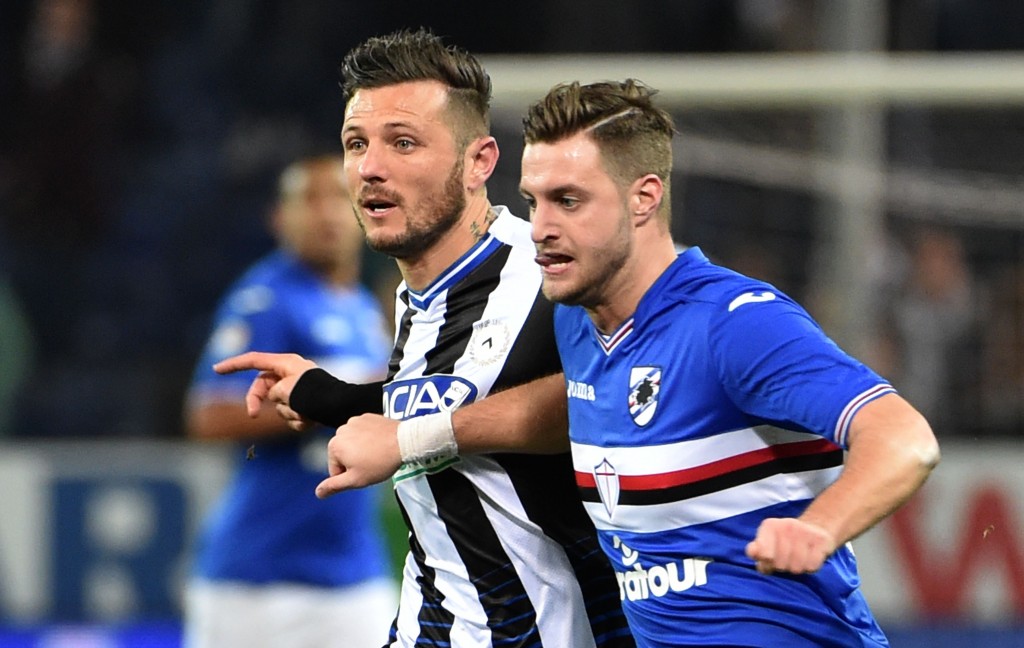 THEREAU SALA UC Sampdoria v Udinese Calcio - Serie A
