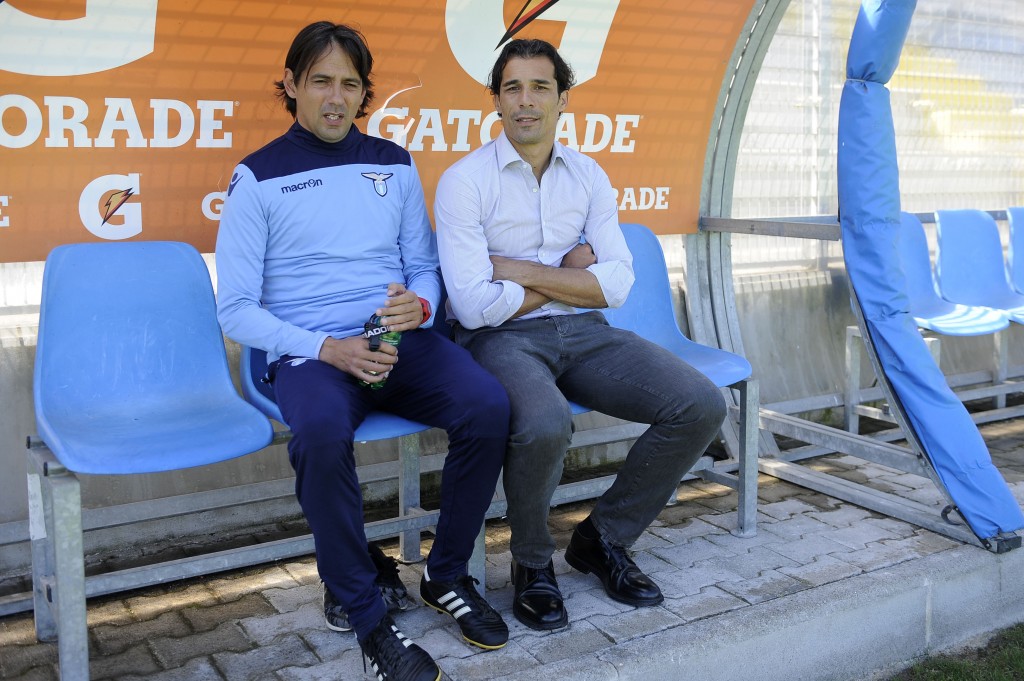 INZAGHI CORRADI SS Lazio Training Session