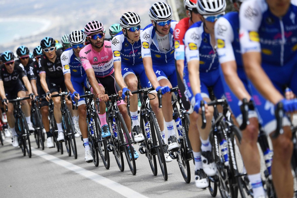 Giro d'Italia 2017 - 100a edizione -  Tappa 4 - da Cefalu' a Etna -  181 km ( 112 miglia )