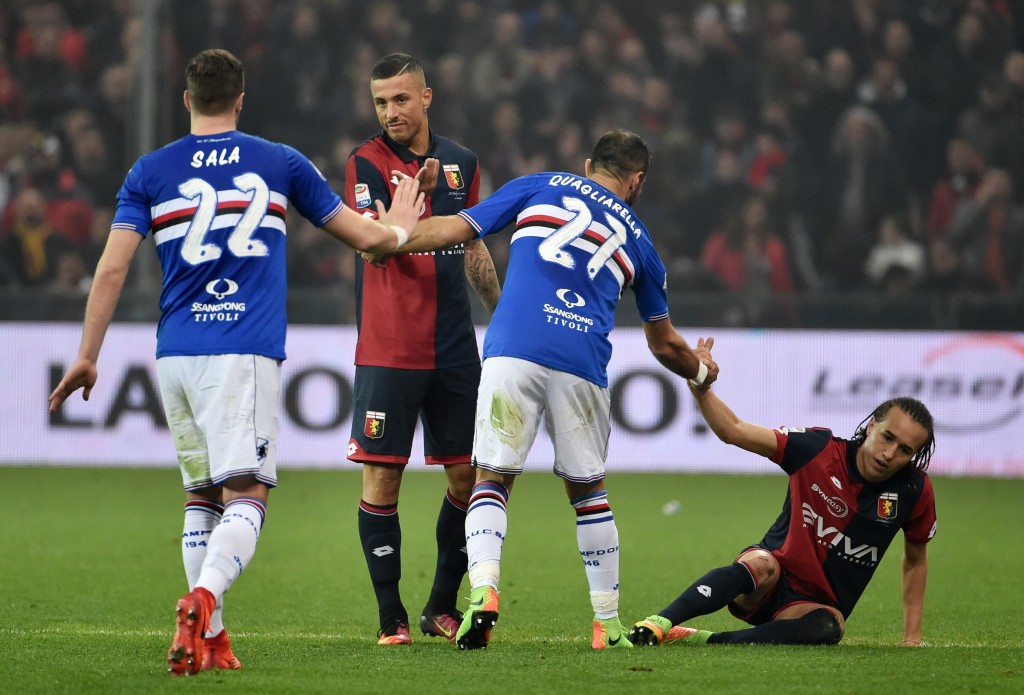 IZZO Genoa CFC v UC Sampdoria - Serie A
