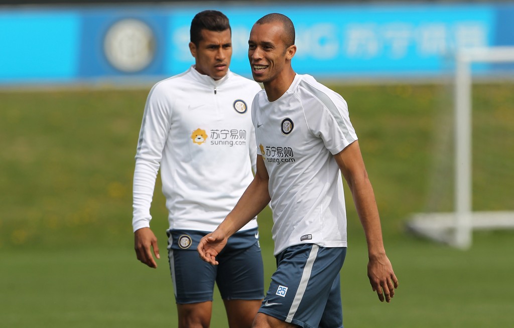 MIRANDA MURILLO FC Internazionale Training Session And Press Conference