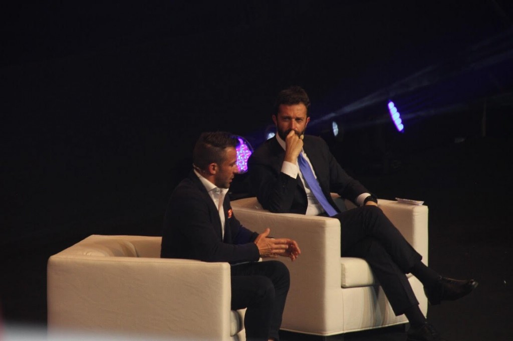 Notte dei campioni 2017 Alessandro Alex Del Piero 1